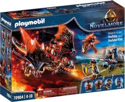 PLAYMOBIL NOVELMORE - CHEVALIERS NOVELMORE AVEC DRAGON DE BURNHAM RAIDERS #70904